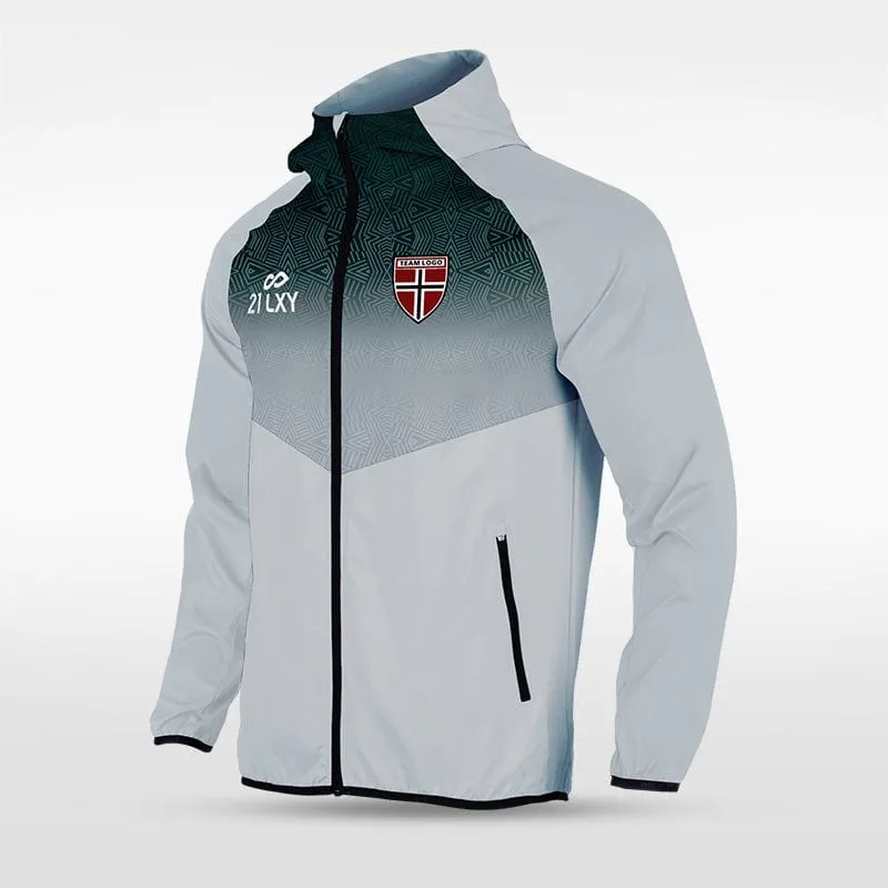 Historic Maya - Customized Men's Sublimated Full-Zip Waterproof