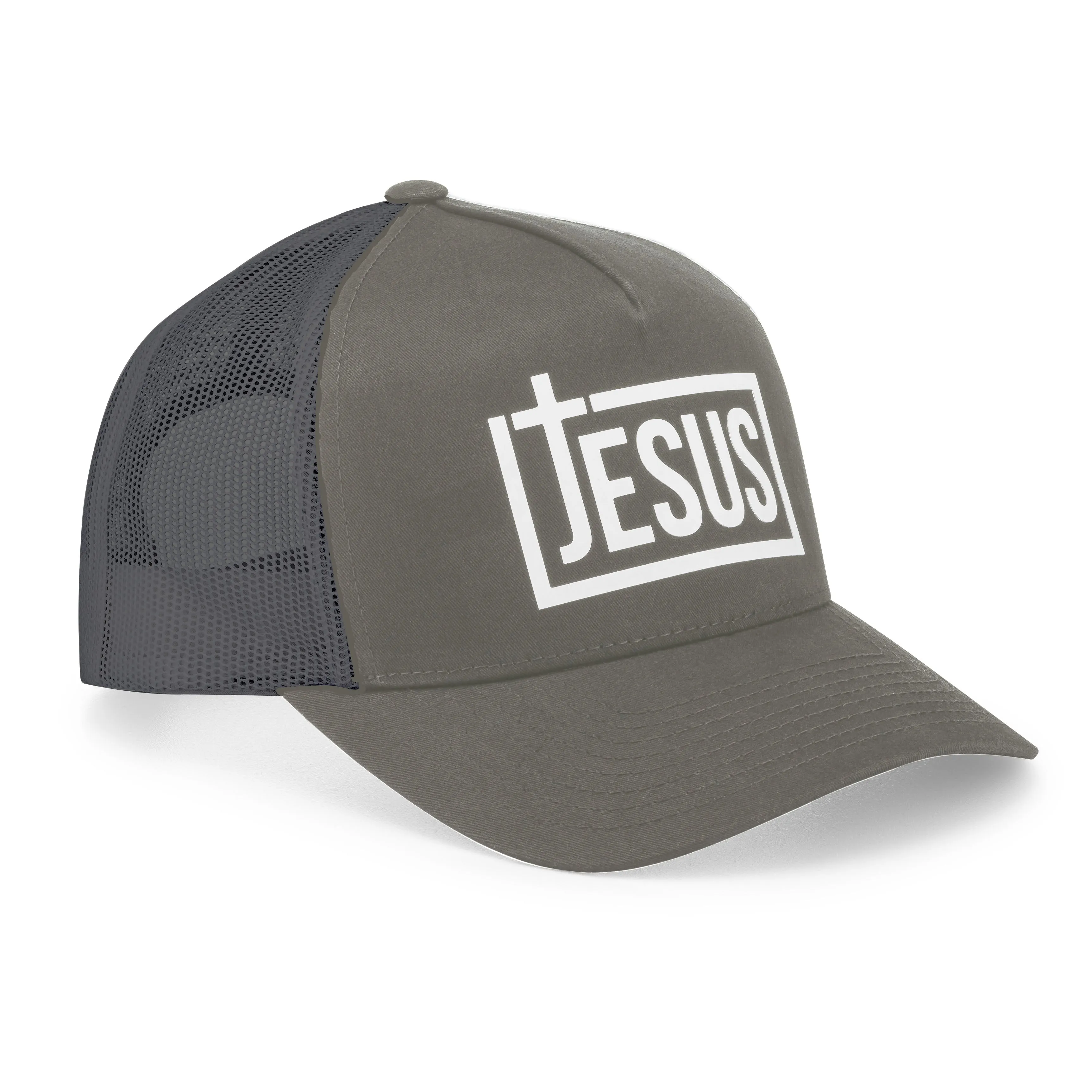 Jesus Cross Christian Trucker Hat for Men