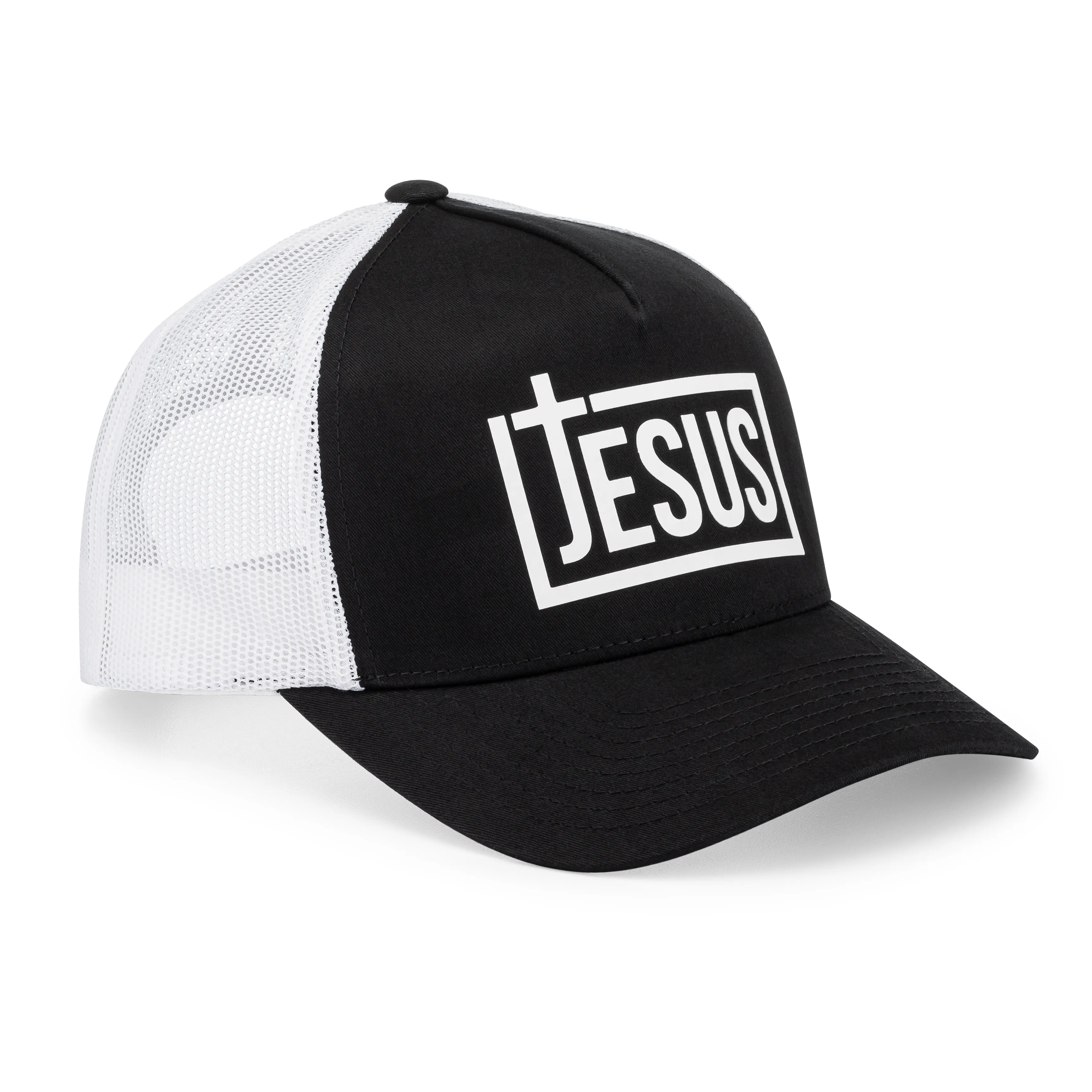 Jesus Cross Christian Trucker Hat for Men