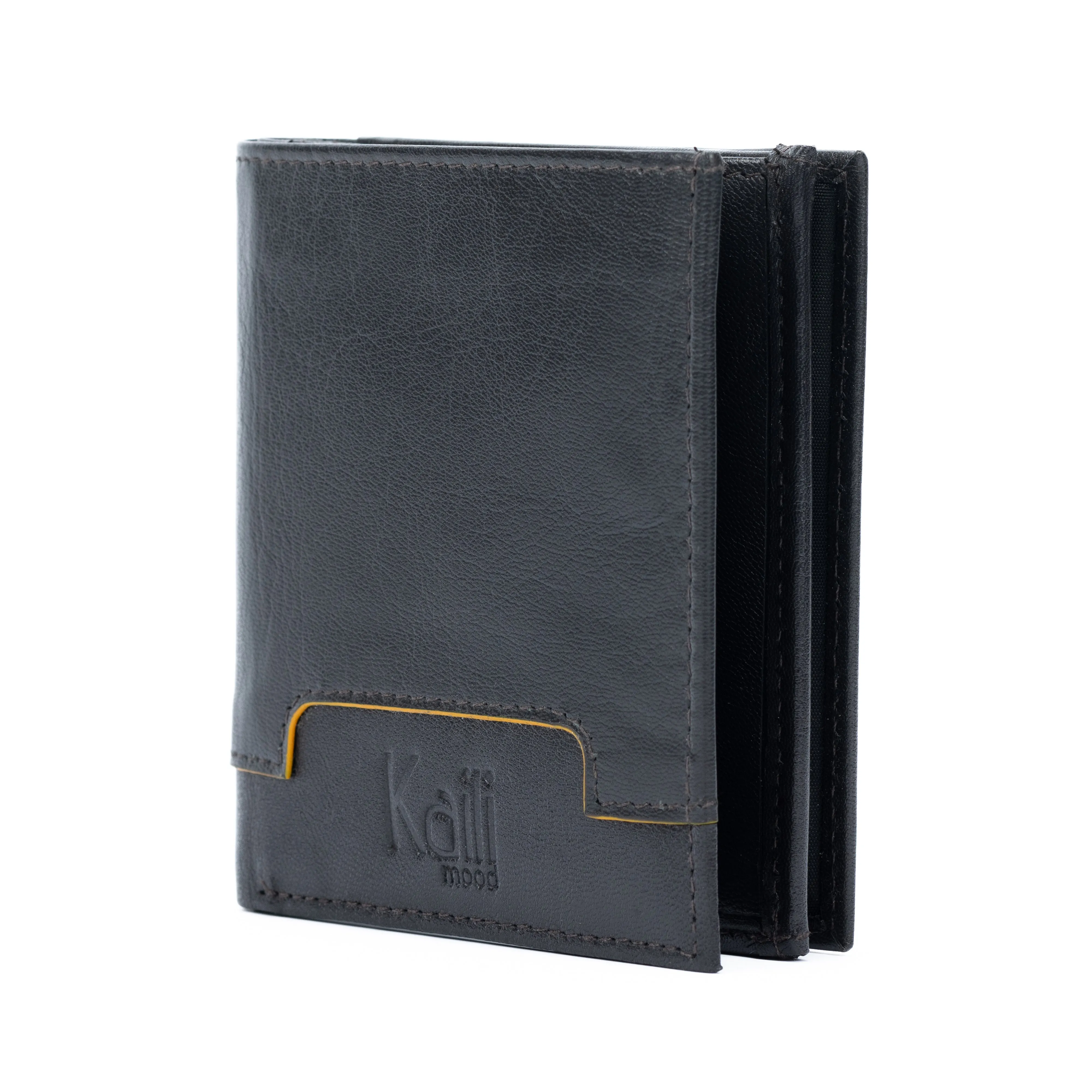 K11025BB | Genuine Leather Men's Wallet in Dark Brown
