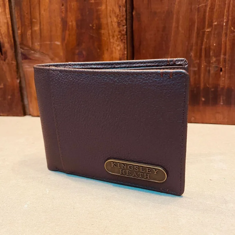 Kingsley Heath  Thick Stitch Wallet - Tan
