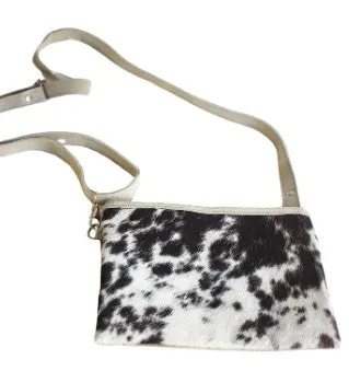 Leather Cowhide Shoulder Bag (India)