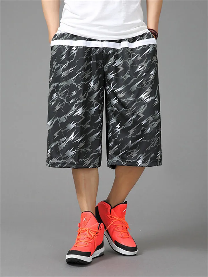 Male Breathable Quick-drying Plus Size Sportswear Shorts
