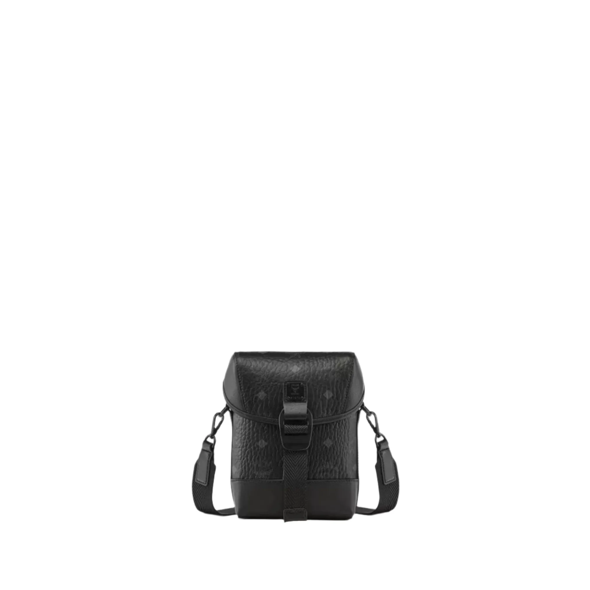 MCM Men's the Aren Crossbody Bag Features a North-south Form Ideal for Handsfree Wear