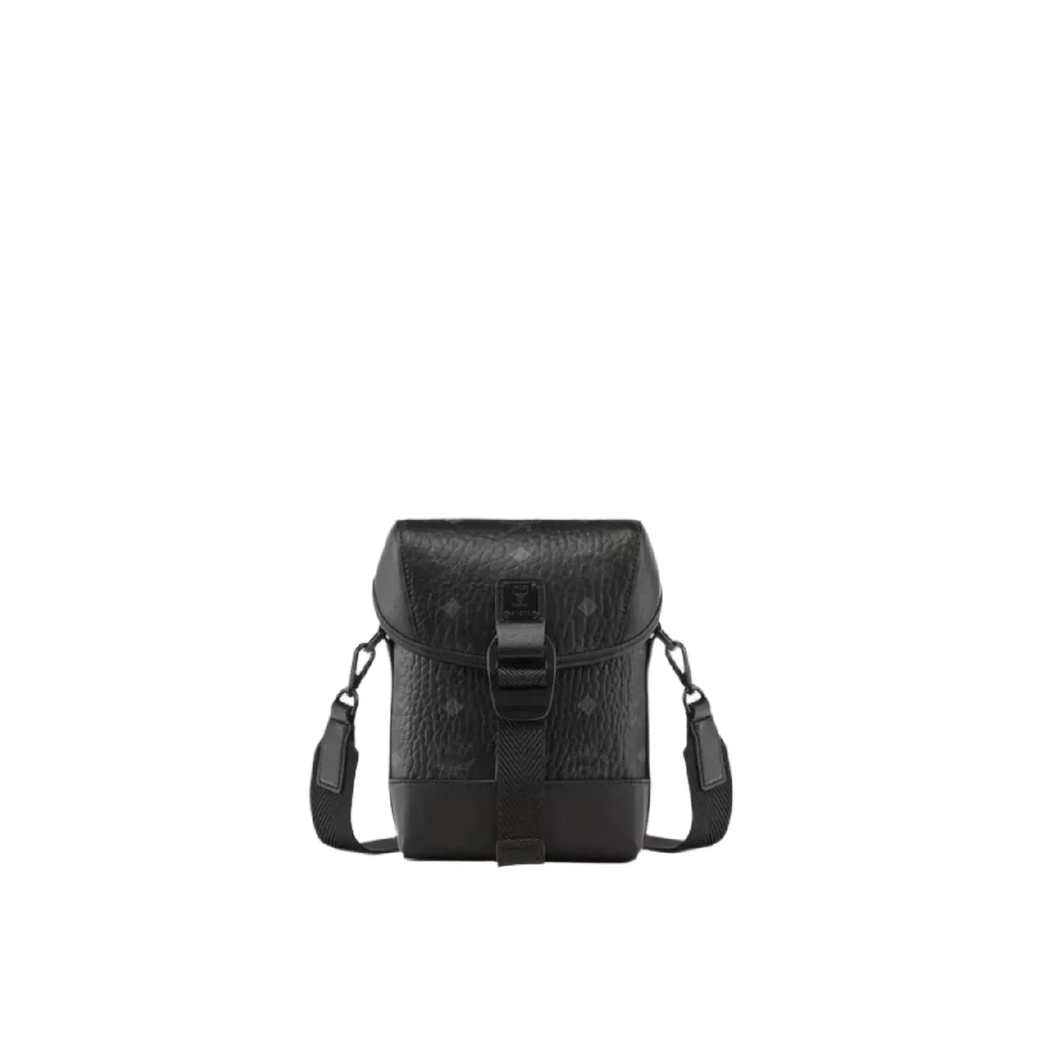 MCM Men's the Aren Crossbody Bag Features a North-south Form Ideal for Handsfree Wear