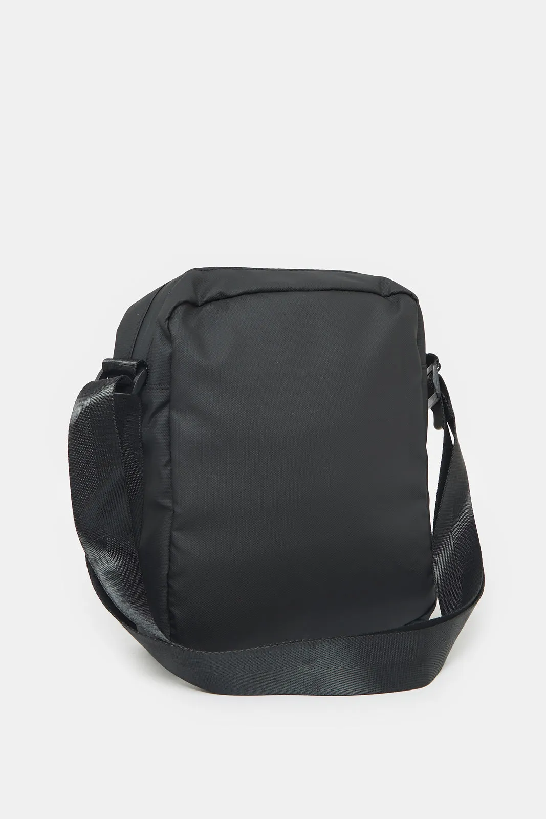 Men Black Black Cross Body Bag