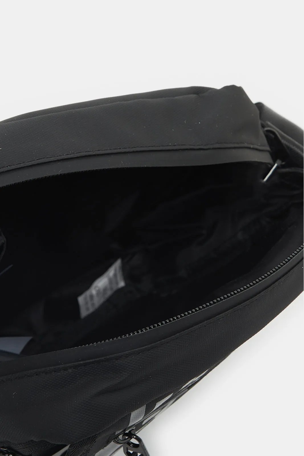 Men Black Black Cross Body Bag