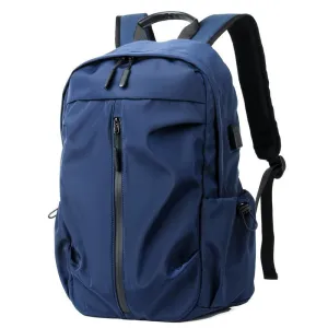 Men's Beautiful Classic Business Computer Rechargeable Backpacks