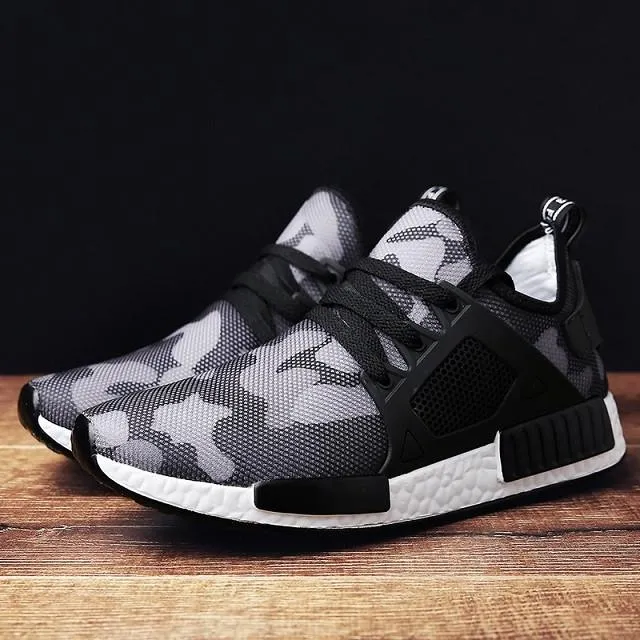 Men's Breathable Camouflage Trainers
