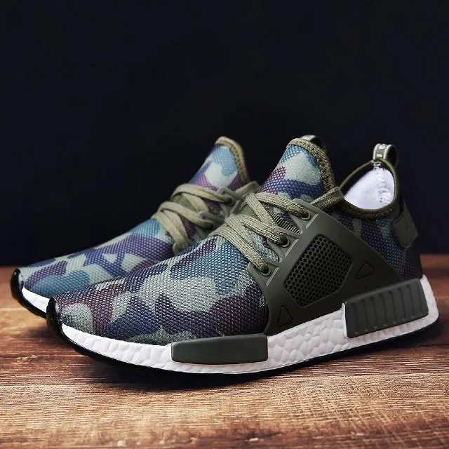Men's Breathable Camouflage Trainers