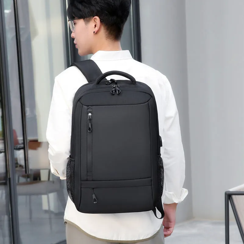 Men's Business Computer Large Capacity Nylon Plus Backpacks