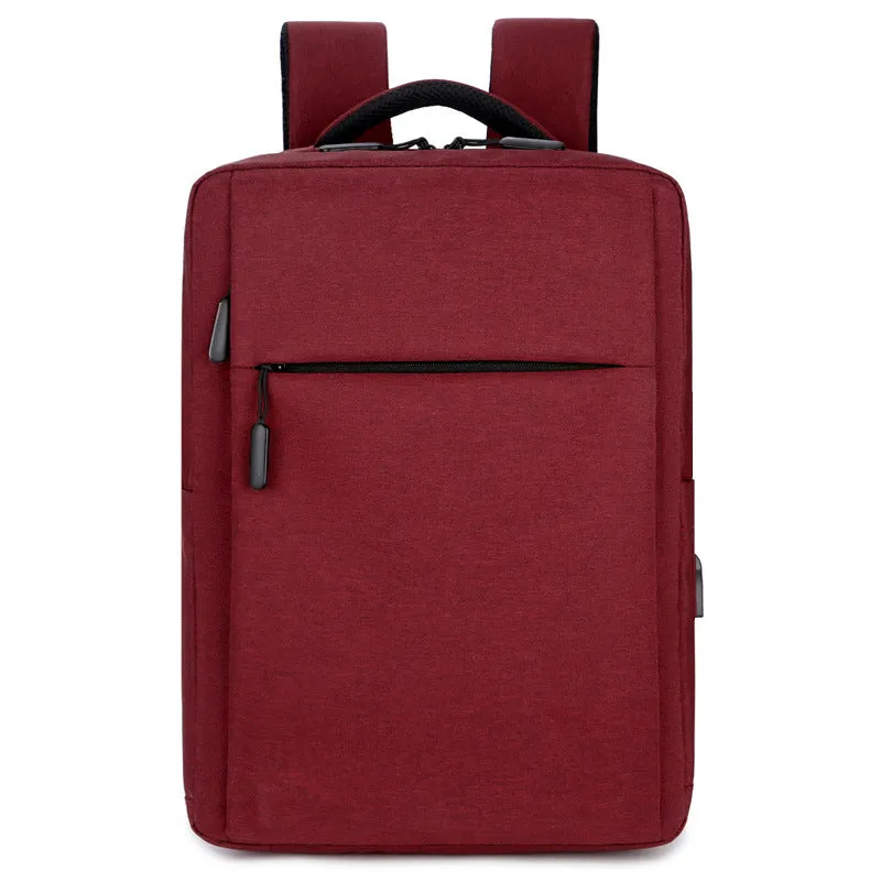 Men's Business Simple Leisure Computer Plus Backpacks