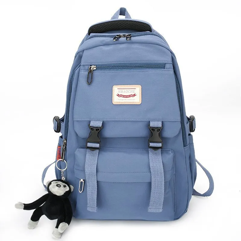 Men's Capacity Campus Waterproof Korean Style Junior Bags