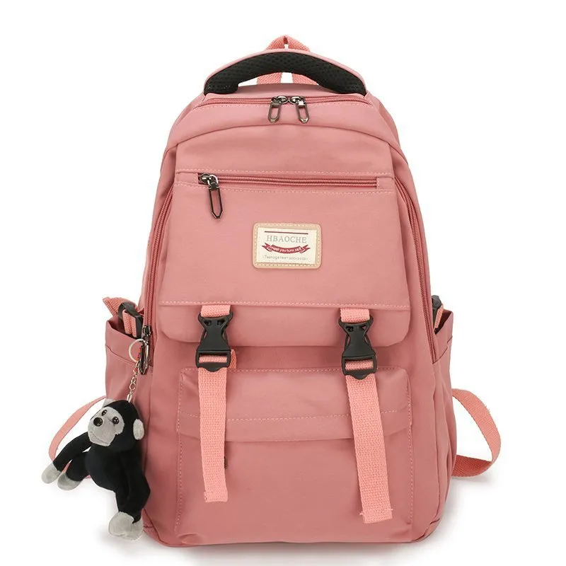 Men's Capacity Campus Waterproof Korean Style Junior Bags