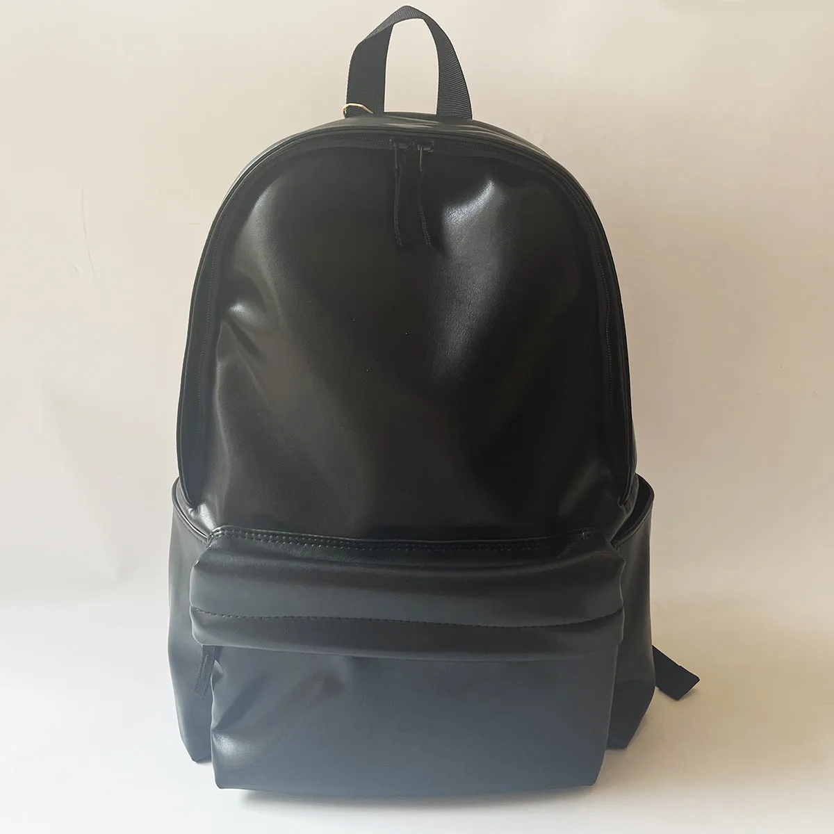 Men's Color Simple Style Schoolgirl Large Printing Backpacks