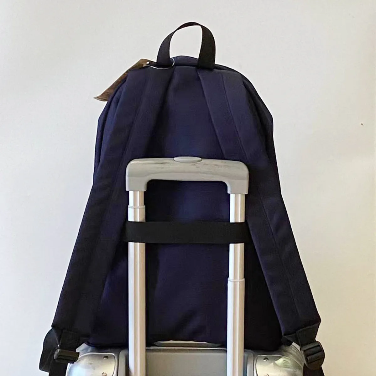 Men's Color Simple Style Schoolgirl Large Printing Backpacks