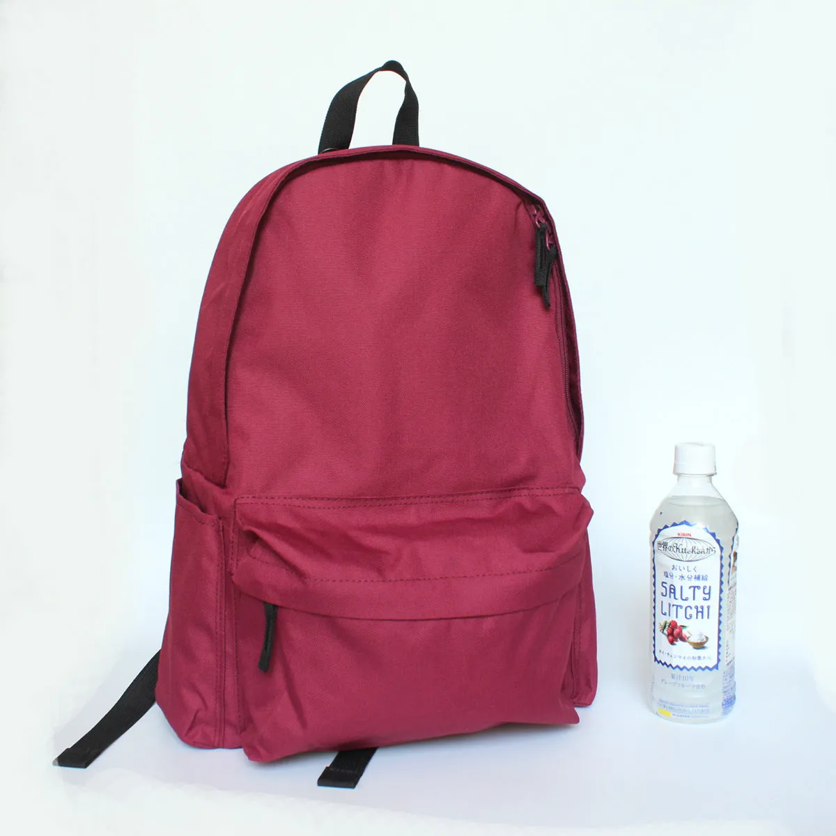 Men's Color Simple Style Schoolgirl Large Printing Backpacks