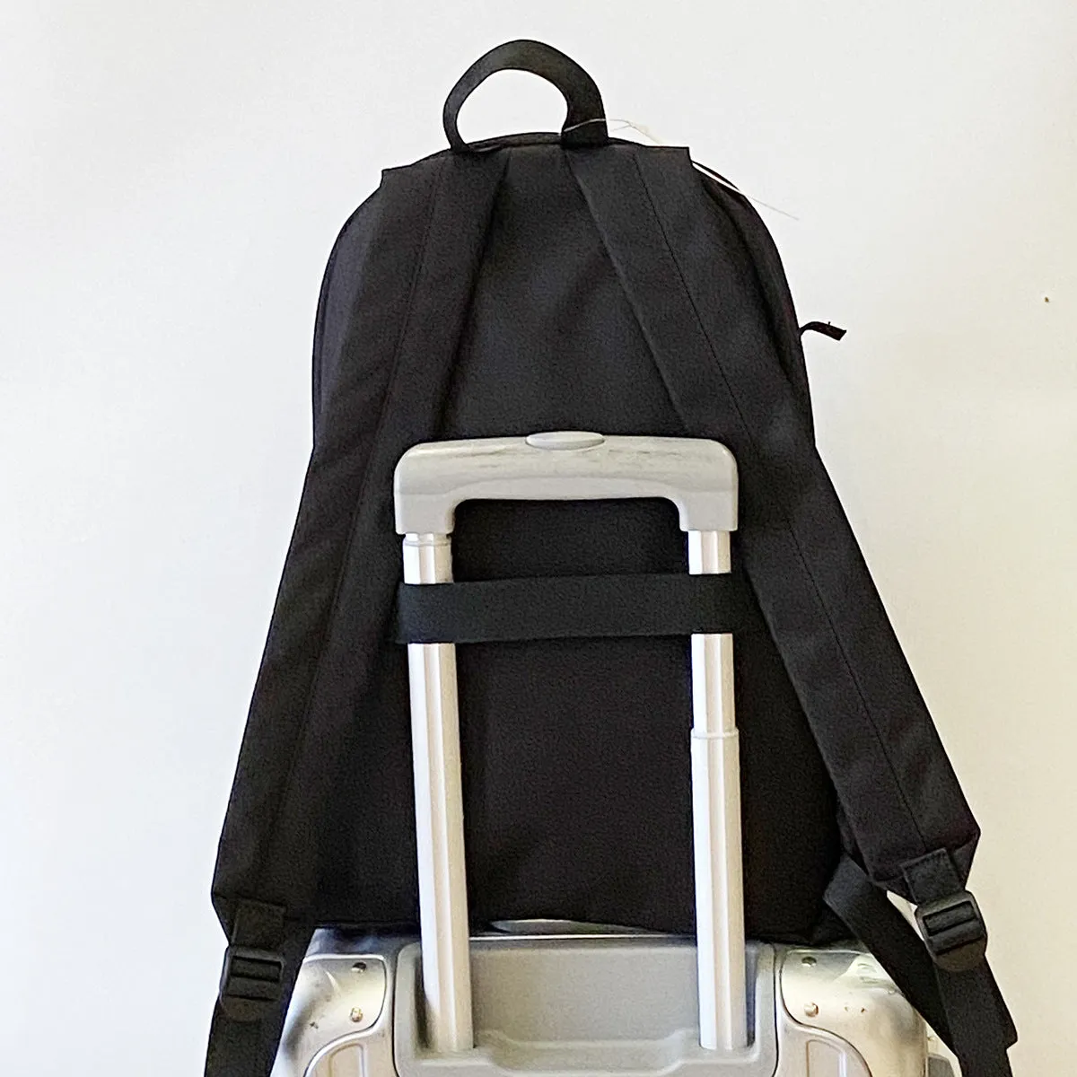 Men's Color Simple Style Schoolgirl Large Printing Backpacks