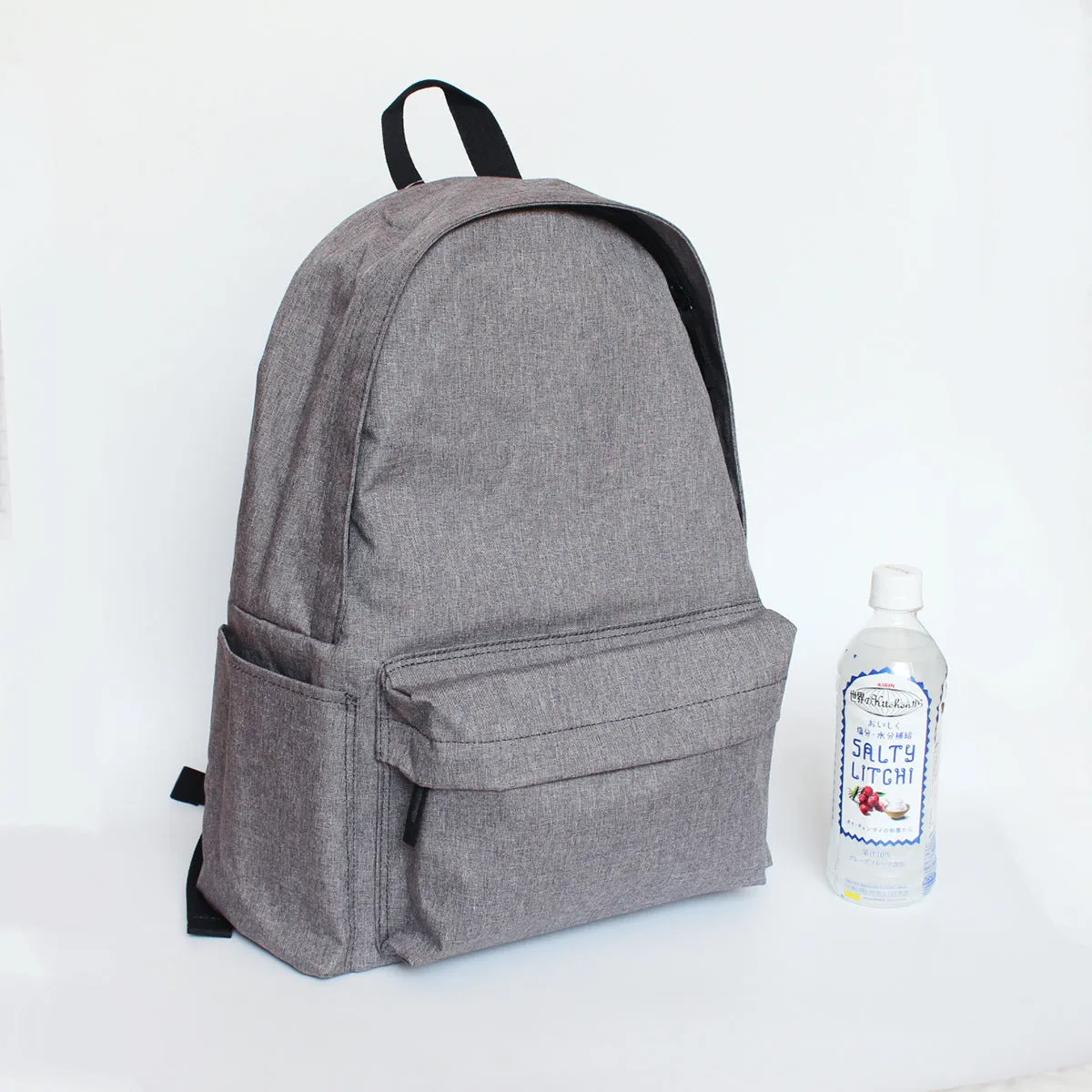 Men's Color Simple Style Schoolgirl Large Printing Backpacks