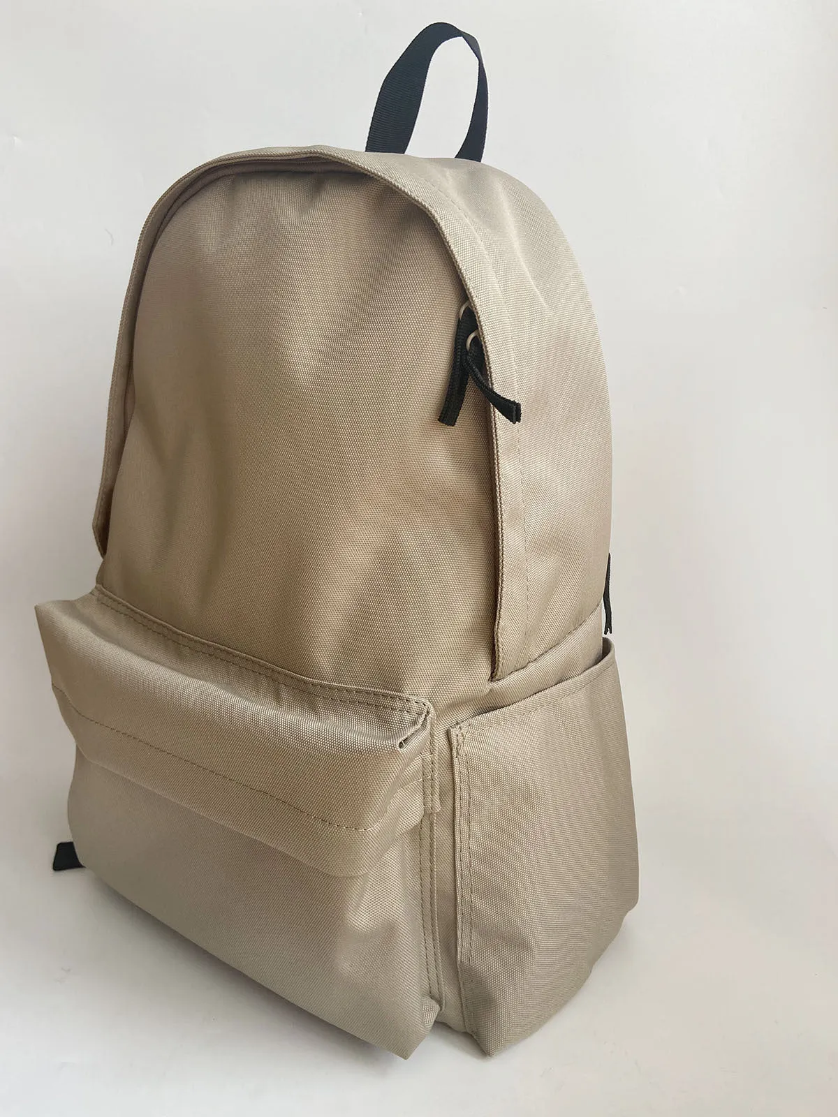 Men's Color Simple Style Schoolgirl Large Printing Backpacks