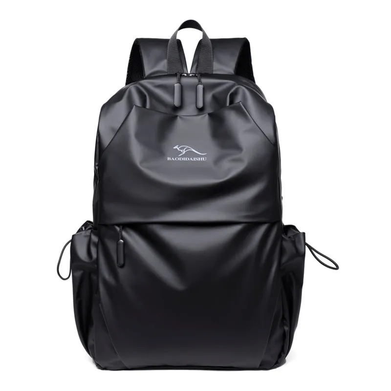 Men's Kangaroo Simple Large Capacity Leisure Business Backpacks