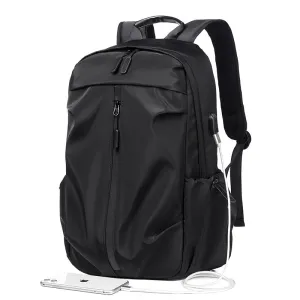 Men's Kangaroo Simple Large Capacity Leisure Business Backpacks