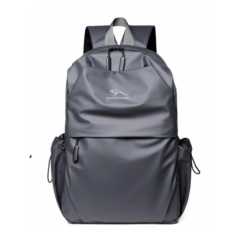 Men's Kangaroo Simple Large Capacity Leisure Business Backpacks