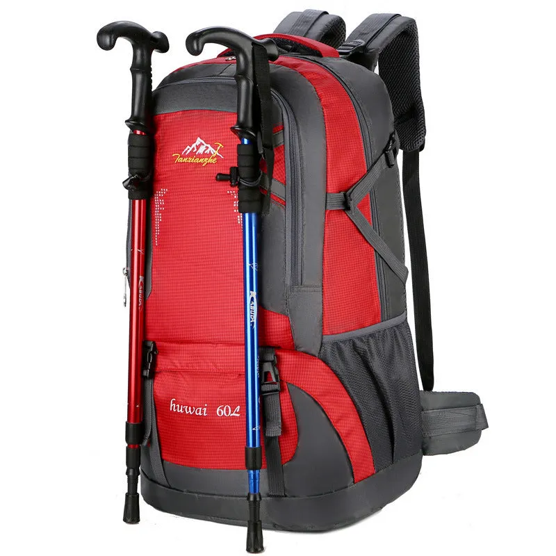 Men's Large Capacity Waterproof Couple Leisure Exercise Backpacks