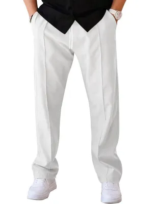Men's Loose Sports Casual Straight Pants