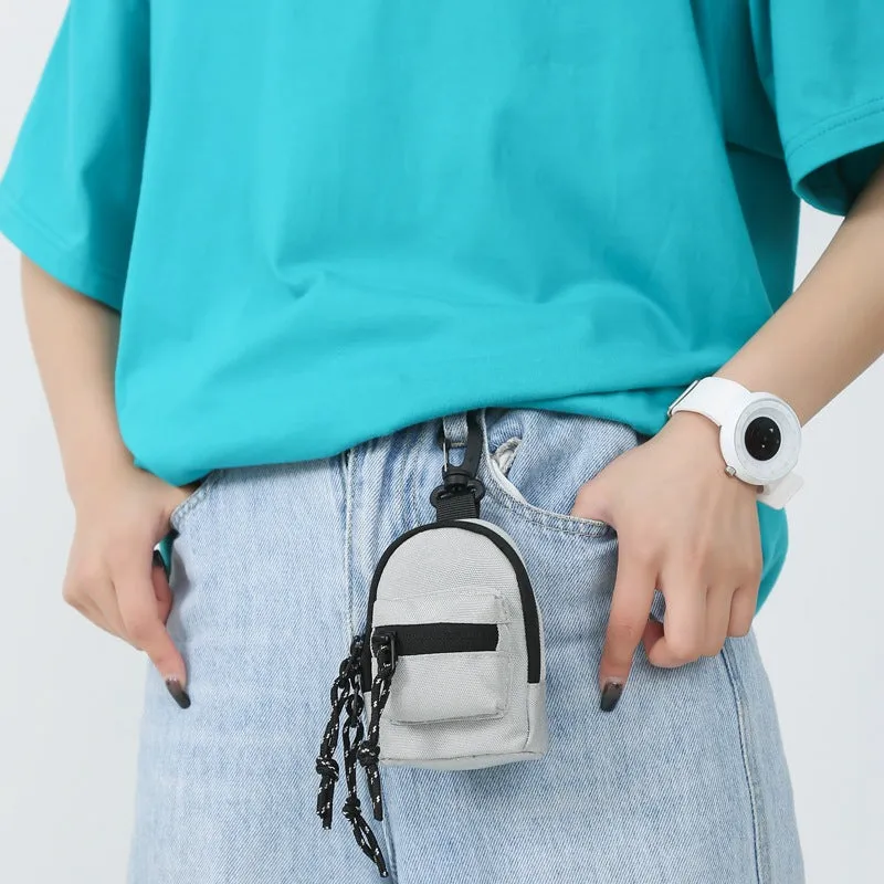 Men's Mini Earphone Bum Hip Hop Crossbody Bags