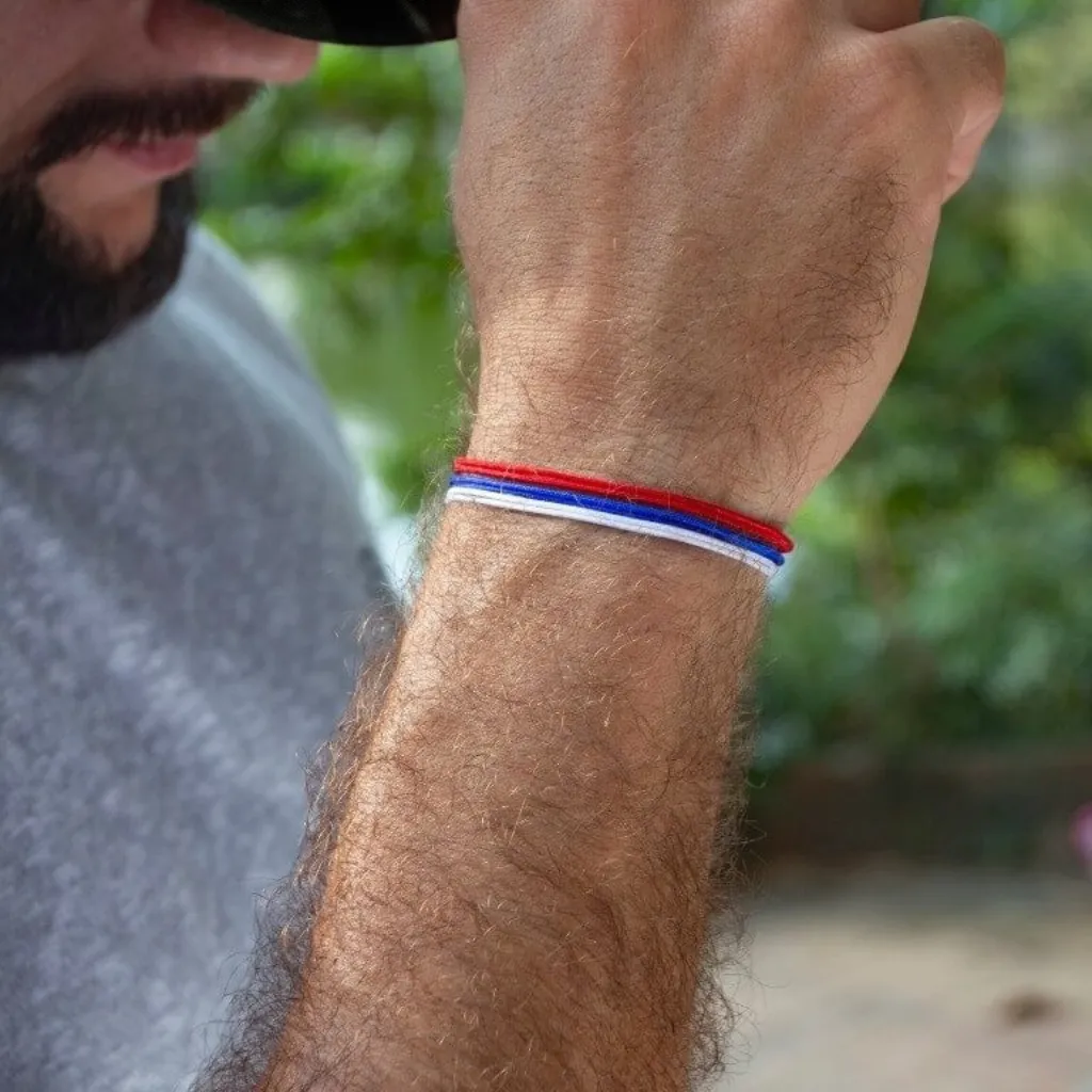 Men's Minimalist Cord Bracelet Set - Sporty & Versatile