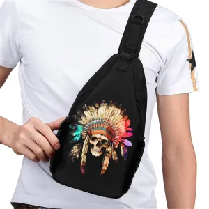 Men's or Women's Indian Cheif Casual Chest Bag