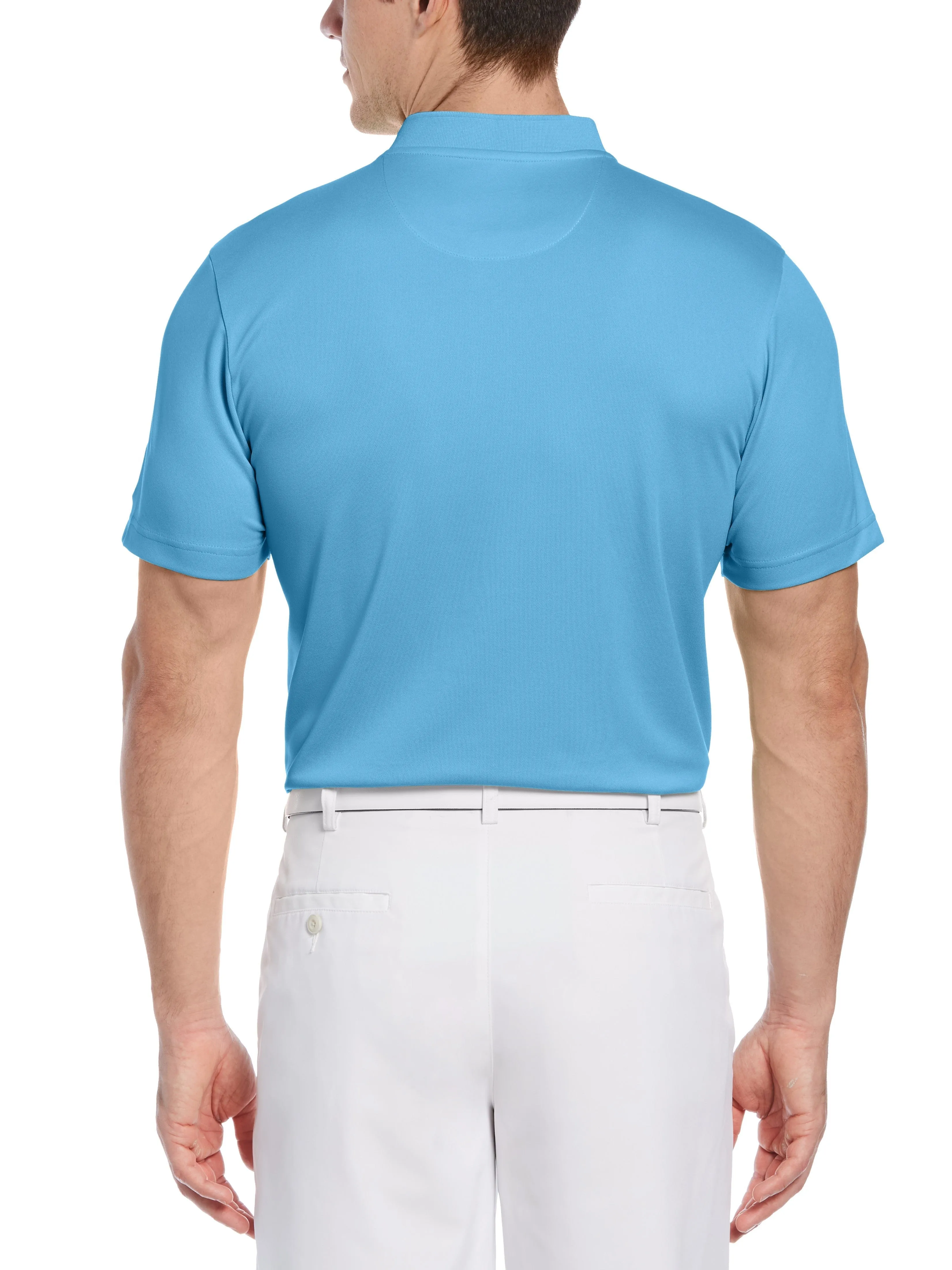 Men's Pique Polo with Casual Collar