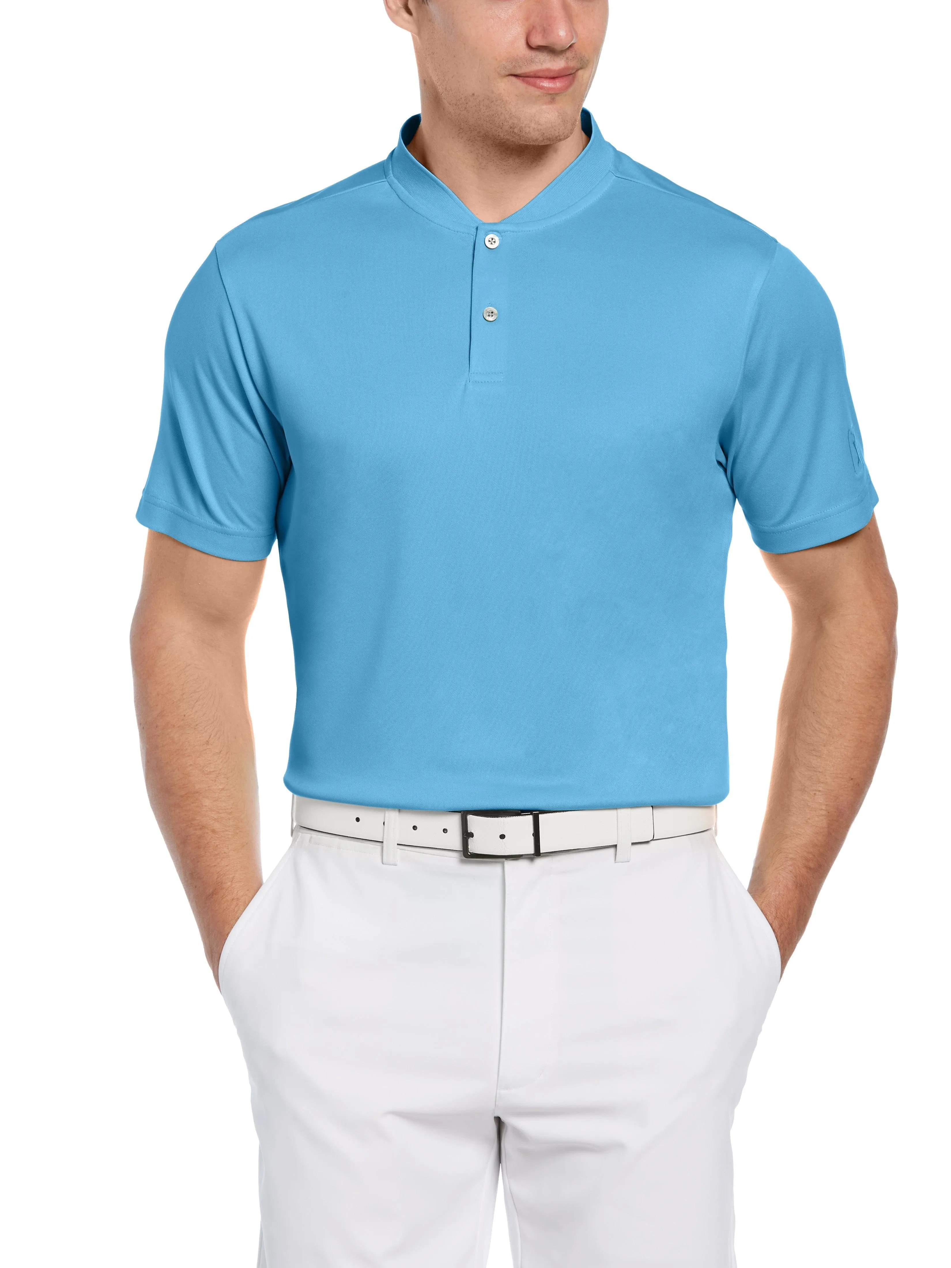 Men's Pique Polo with Casual Collar