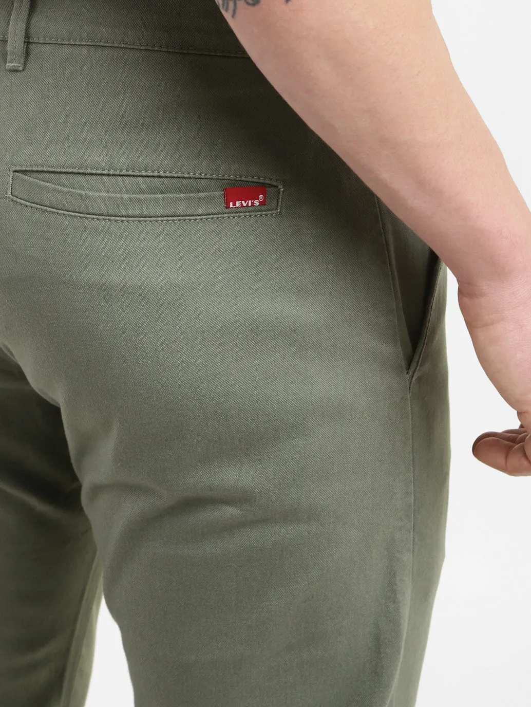 Men's Slim Tapered Fit Trousers