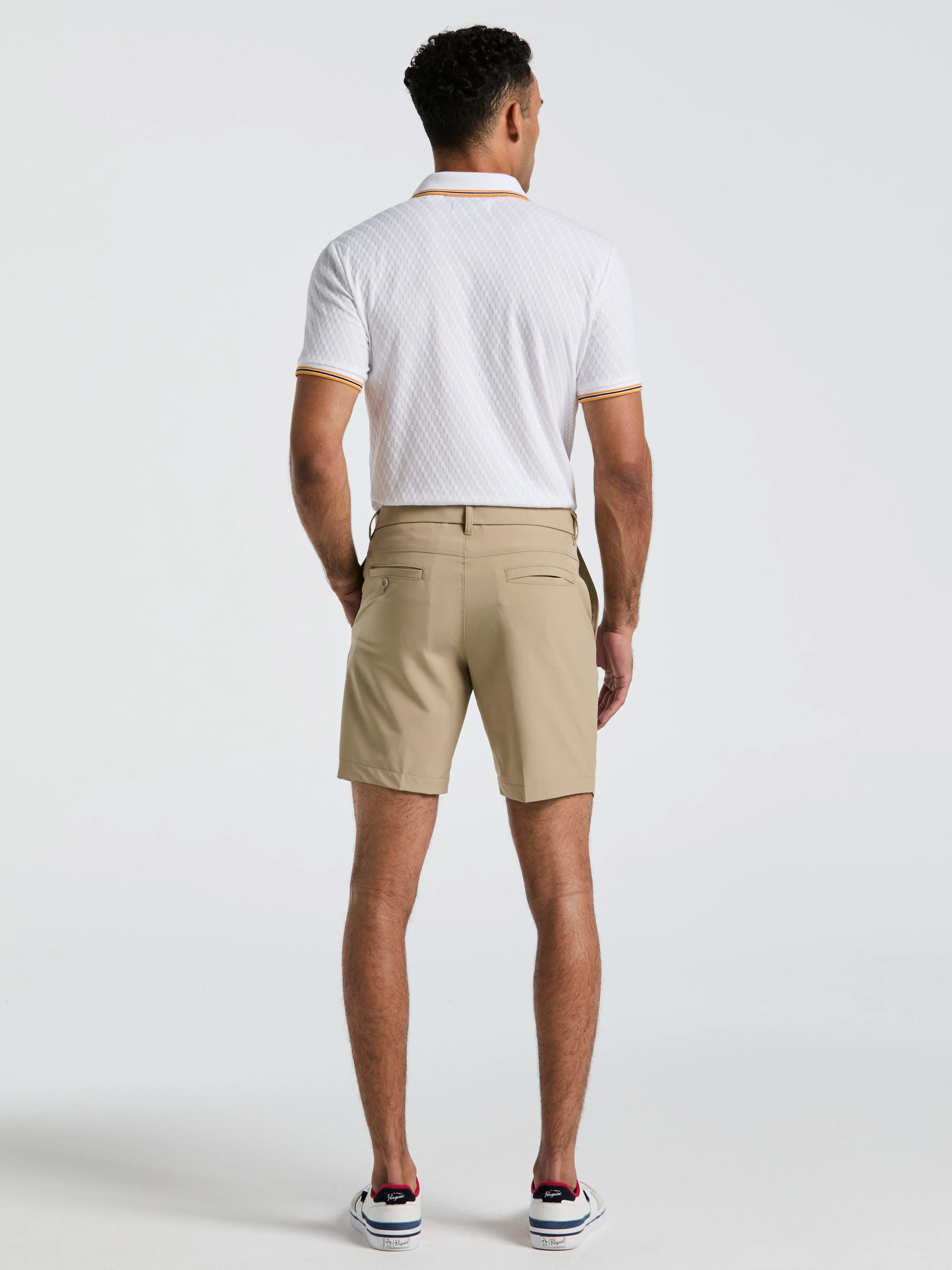 Men's Technical Flat Front 8" Golf Shorts