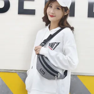 Multifunctional Men's Cell Phone Belt Bag Outdoor Sports Running Chest Bag Men And Women Fashion New Crossbody Bag