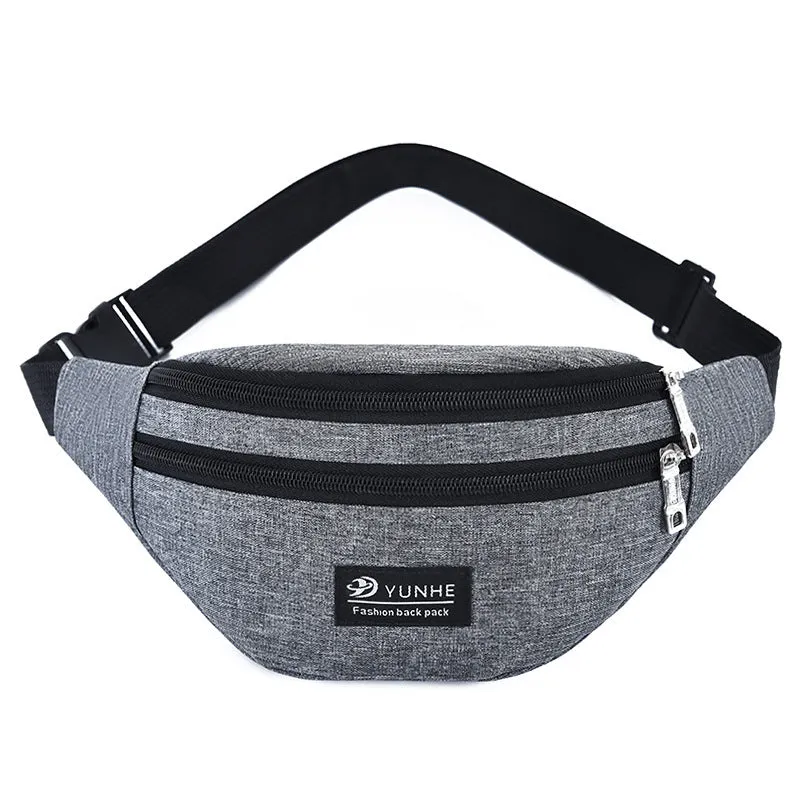Multifunctional Men's Cell Phone Belt Bag Outdoor Sports Running Chest Bag Men And Women Fashion New Crossbody Bag