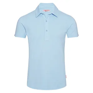 Orlebar Brown - Sebastian Tailored Polo Shirt in Washed Indigo