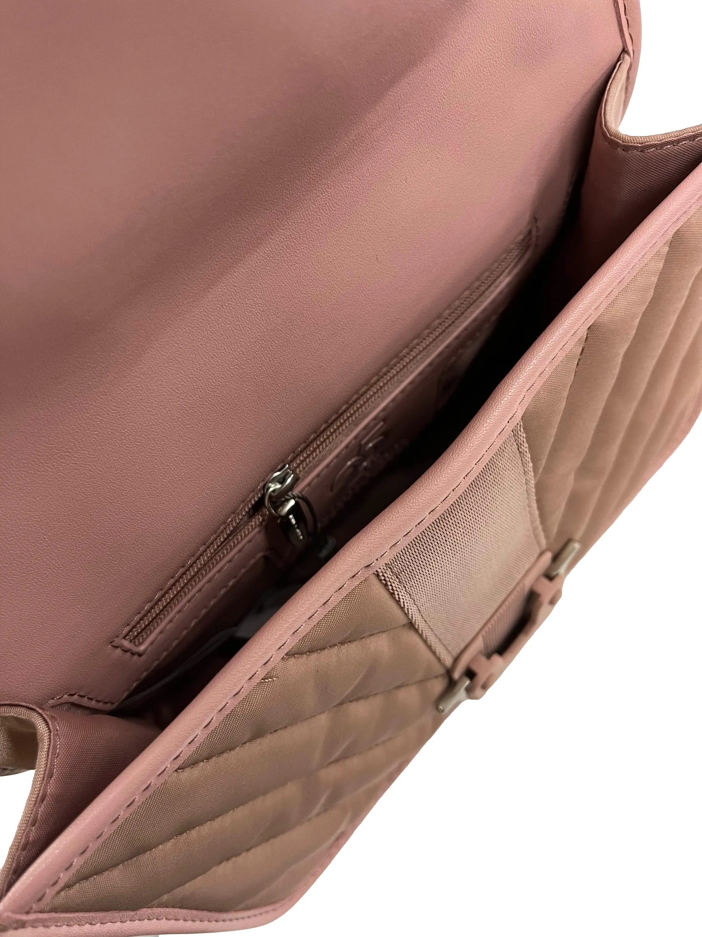 Pink Sonia Recycled Nylon Padded Bag