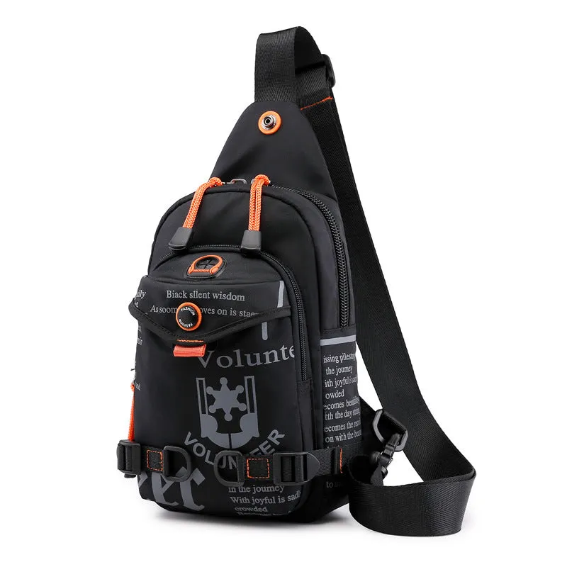 Popular Durable Versatile Glamorous Men's Trendy Men's Chest Bags