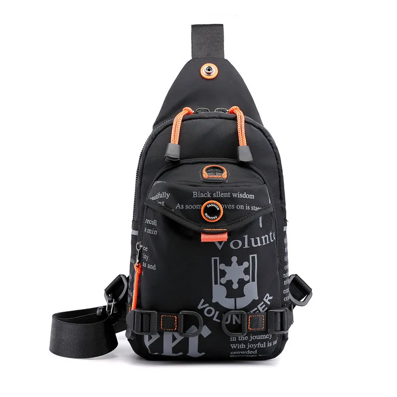 Popular Durable Versatile Glamorous Men's Trendy Men's Chest Bags