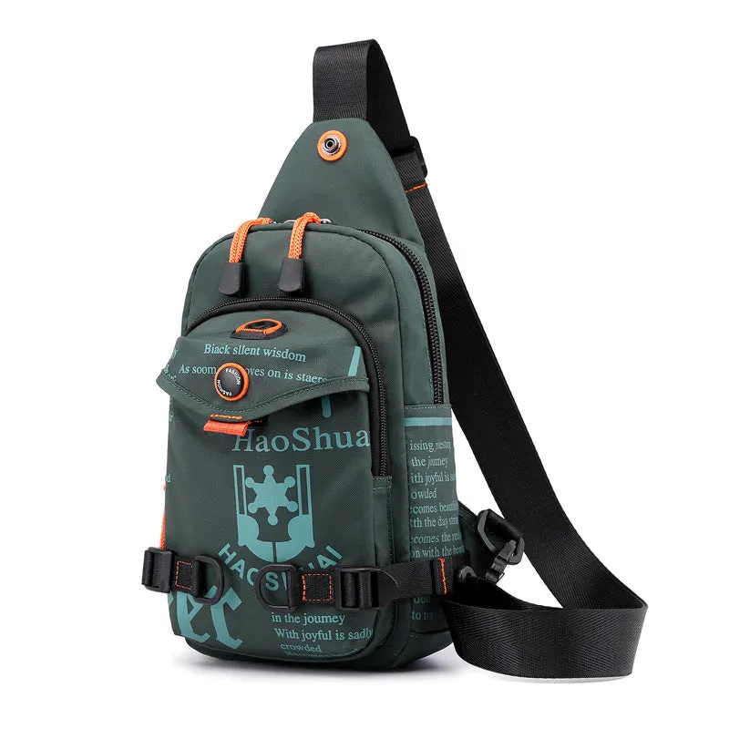 Popular Durable Versatile Glamorous Men's Trendy Men's Chest Bags