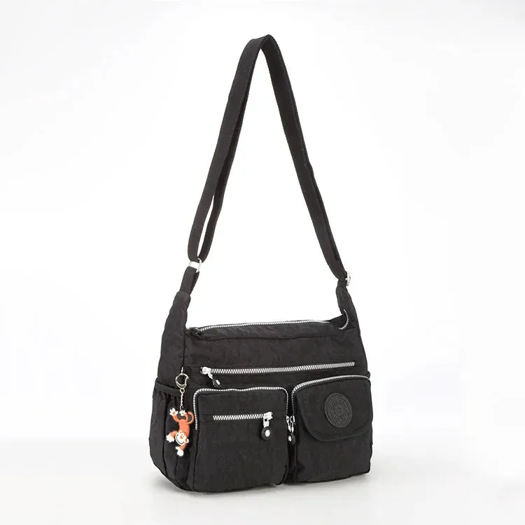 TEGAOTE Brand Men's Messenger Bags Waterproof High Quality Zipper Bag Women Crossbody Nylon Beach Bag Black Designer Bolsa