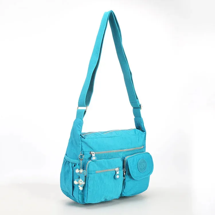 TEGAOTE Brand Men's Messenger Bags Waterproof High Quality Zipper Bag Women Crossbody Nylon Beach Bag Black Designer Bolsa