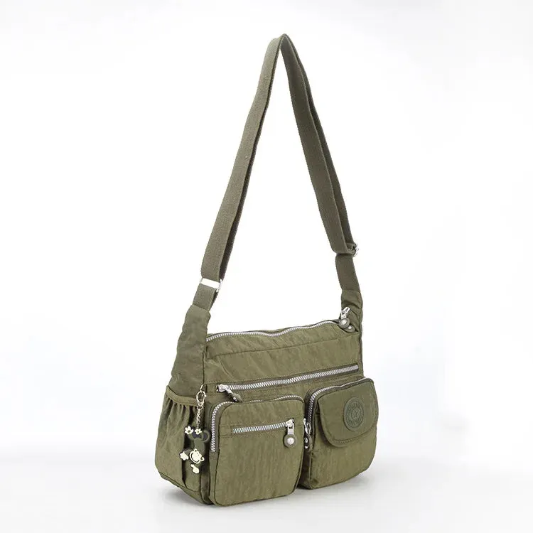TEGAOTE Brand Men's Messenger Bags Waterproof High Quality Zipper Bag Women Crossbody Nylon Beach Bag Black Designer Bolsa