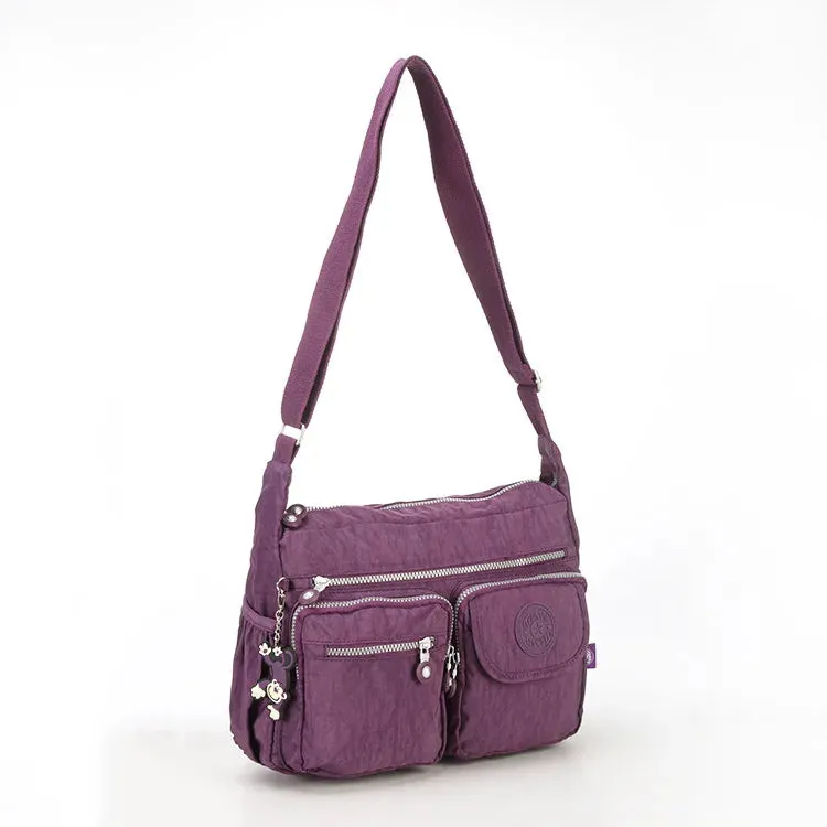 TEGAOTE Brand Men's Messenger Bags Waterproof High Quality Zipper Bag Women Crossbody Nylon Beach Bag Black Designer Bolsa