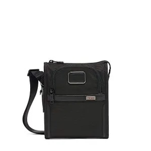 Tumi - Alpha 3 Small Pocket Crossbody Bag - Satchel for Men - Black