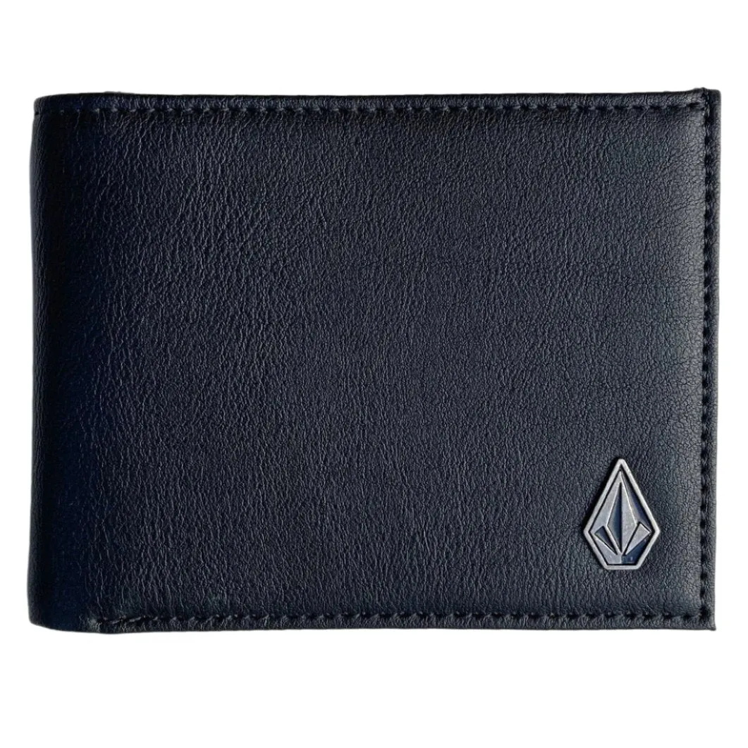VOLCOM Slim Stone Wallet - Black