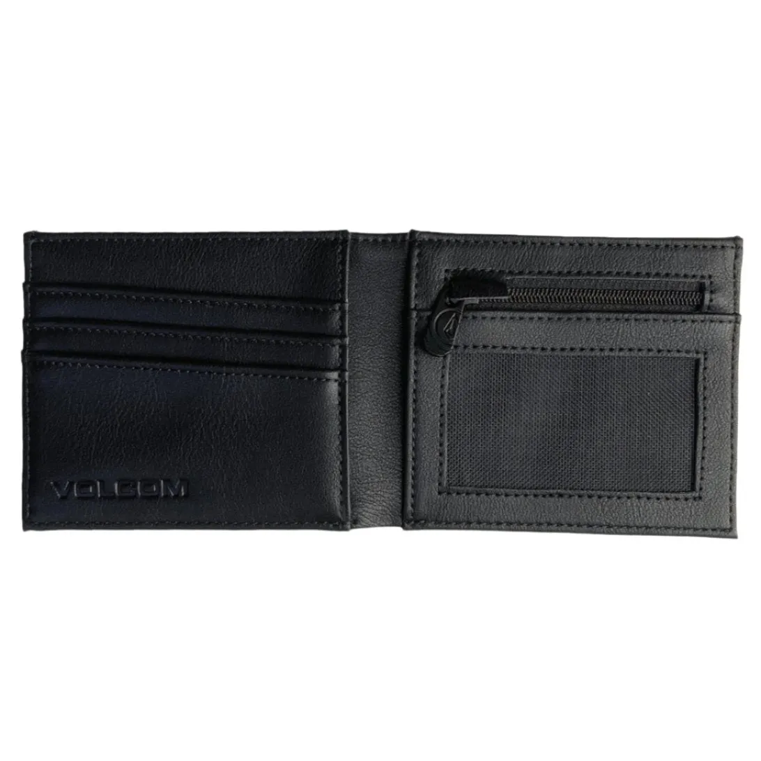 VOLCOM Slim Stone Wallet - Black